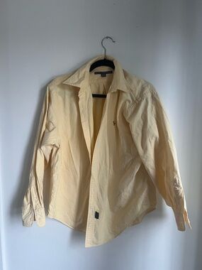 Polo by Ralph Lauren Pale Yellow Lightweight Shirt Jacket